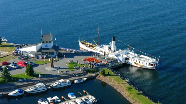 Skibladner-Gjovik-luftbilde