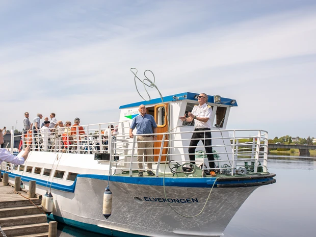 Fellestur Elvekongen og Skibladner, Årnes til Hamar, fredag 14. august 